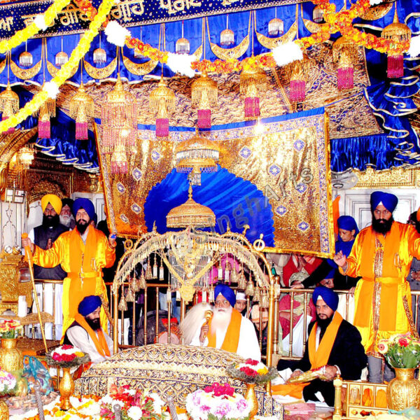 Jalao in Navy Blue Rumala Sahib - Image 4
