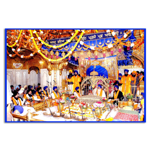 Jalao in Navy Blue Rumala Sahib - Image 3