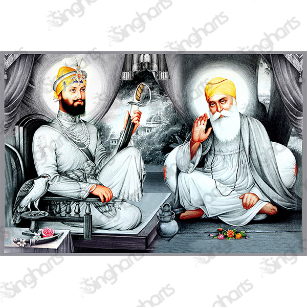 Guru Nanak Dev Ji & Guru Gobind Singh Ji Pair 3