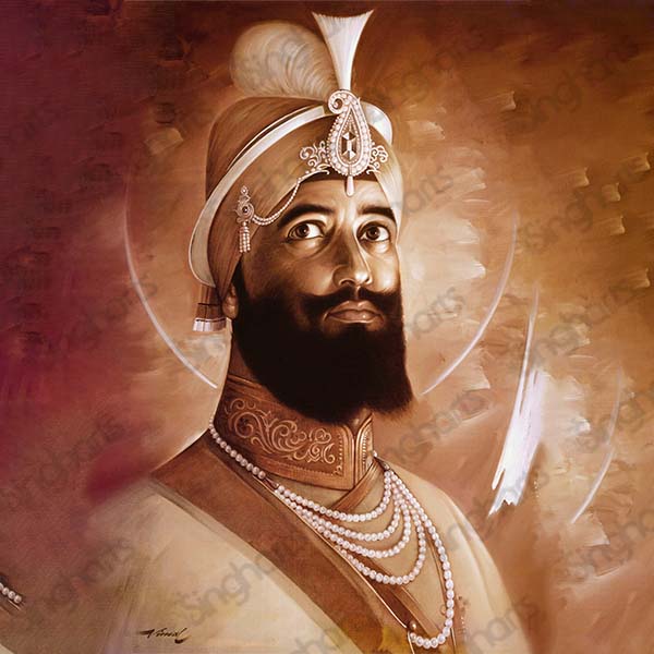 Guru Gobind Singh Ji (Brown Color)