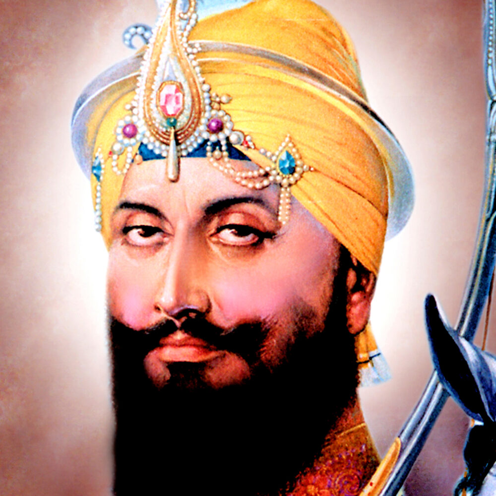 Baaj te Neela – Guru Gobind Singh Ji with His Royal Falcon - Image 4