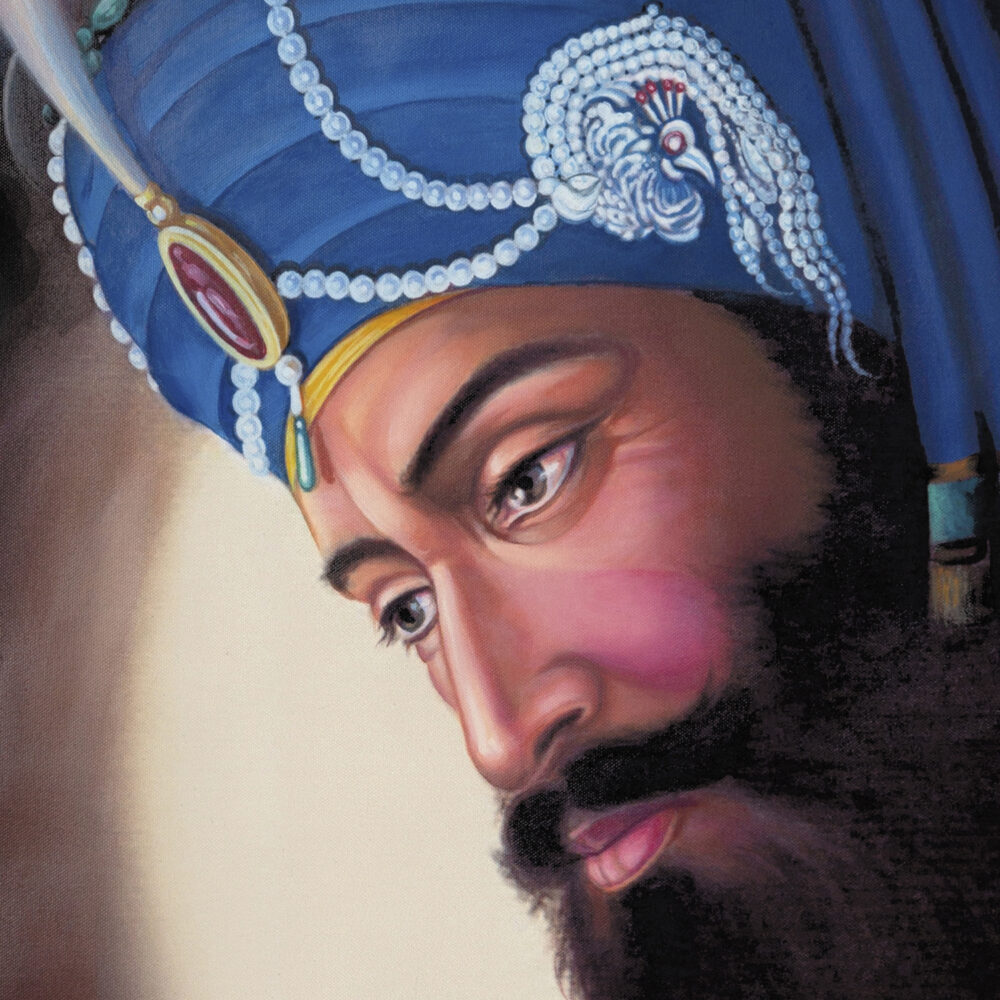 Teri Najar – Guru Gobind Singh Ji’s Divine Vision Wall Frame - Image 4