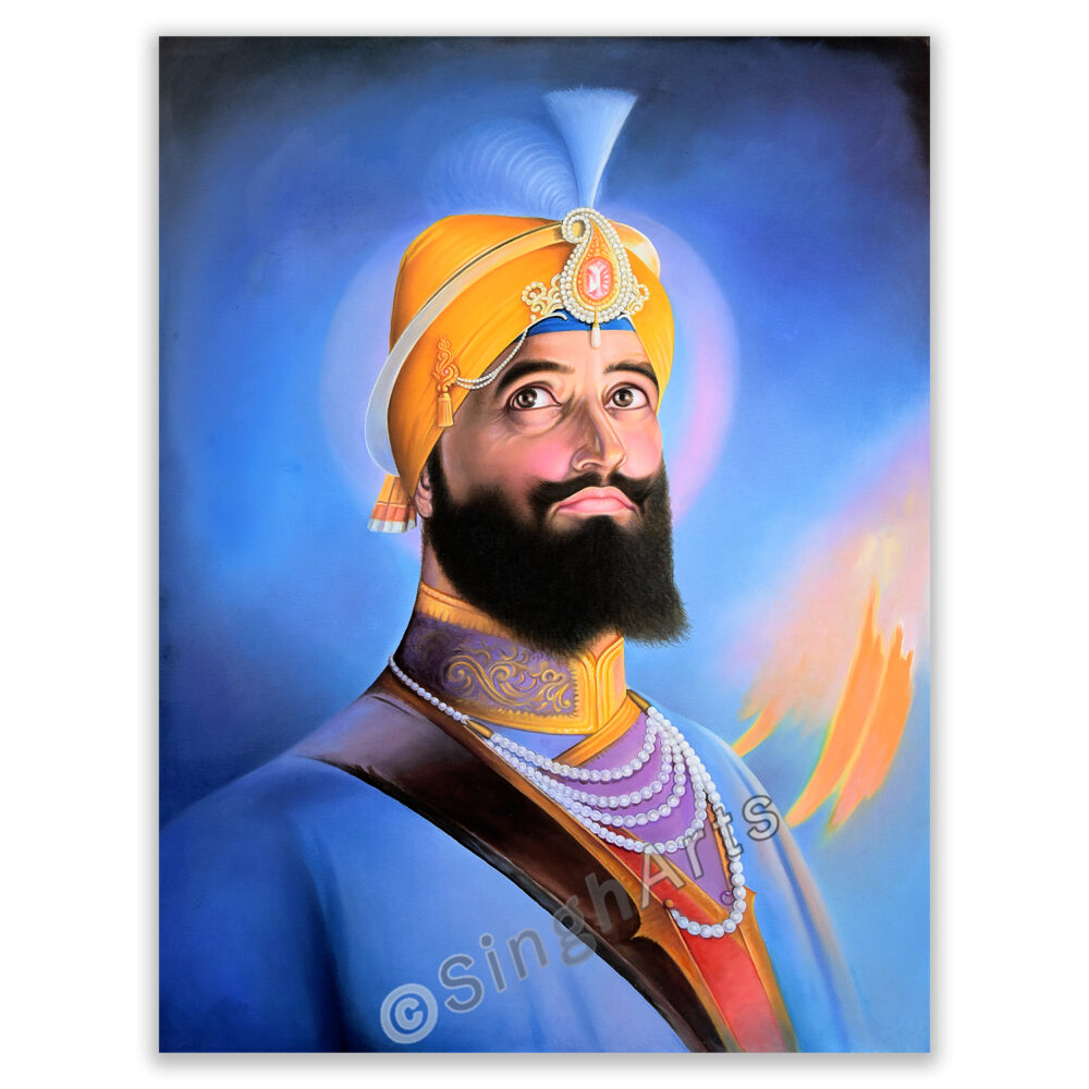 Tera Aasara – Guru Gobind Singh Ji Wall Frame - Image 2