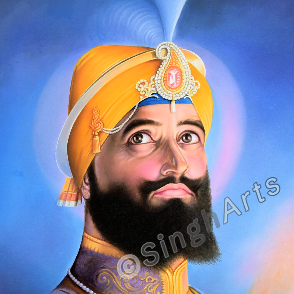 Tera Aasara – Guru Gobind Singh Ji Wall Frame - Image 3