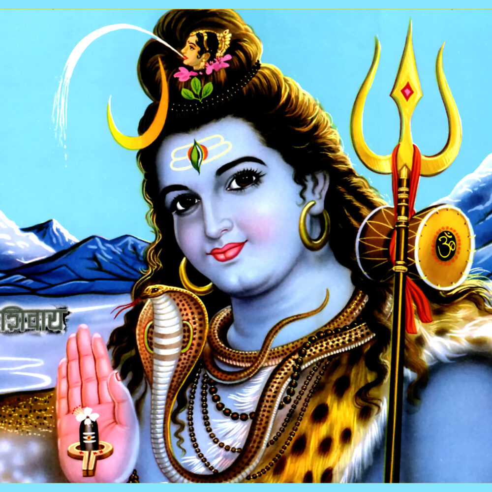 Lord Shiva Blessing on Kailash - Image 3
