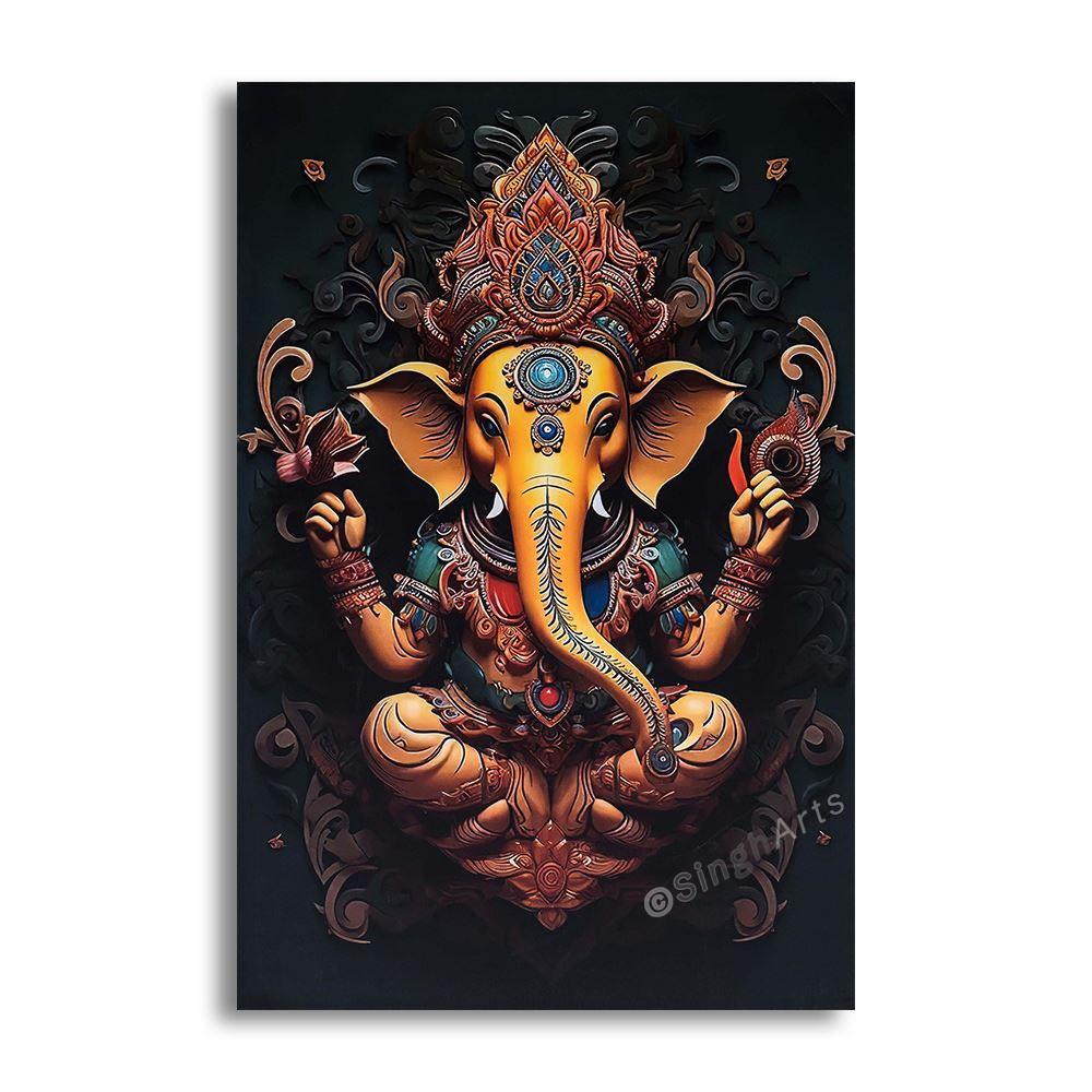 Ganesh Ji - The Divine Presence of Wisdom and Auspicious Beginnings - Image 2